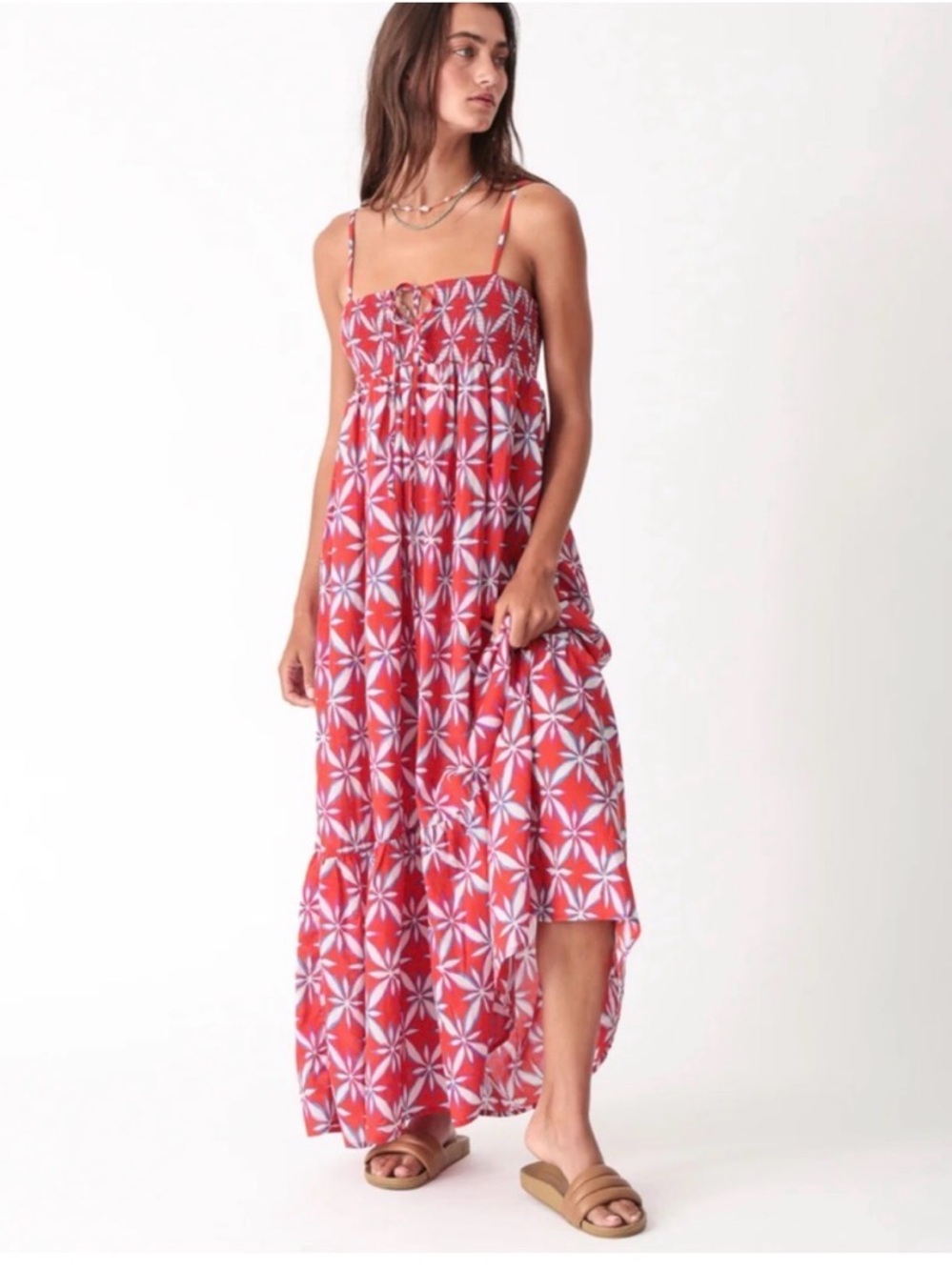 NWT - Electric and Rose Neely maxi dress in a wildflower pattern. XL